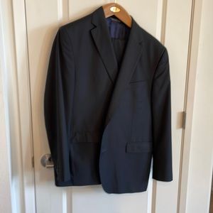 Charcoal jack victor elite suit 46 R jacket, 43 waist trousers